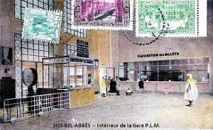 Sidi-Bel-abbes - Gare - Interieur